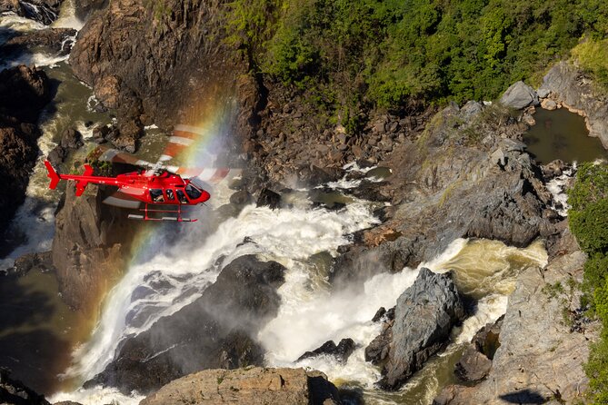 Ultimate Great Barrier Reef and Rainforest 45-minute Helicopter Tour - First Segment: Barron Gorge National Park and Waterfalls From the Sky