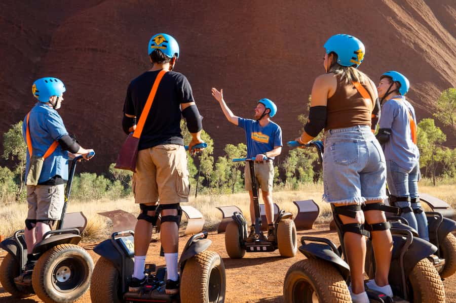 Uluru Base Segway Tour at Sunrise - Mutitjulu Waterhole: the guided 30-minute walk