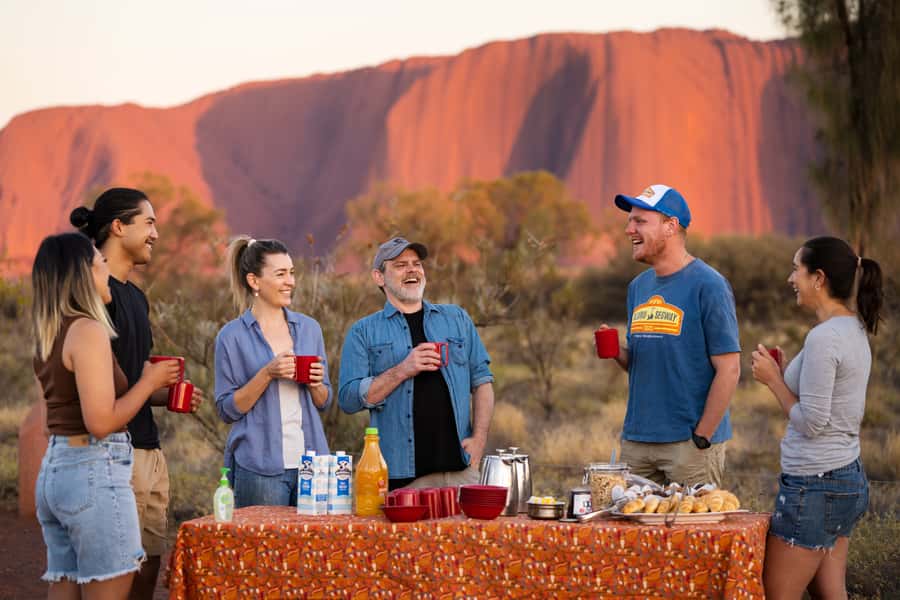 Uluru Base Segway Tour at Sunrise - Pickup, training, and what the morning feels like