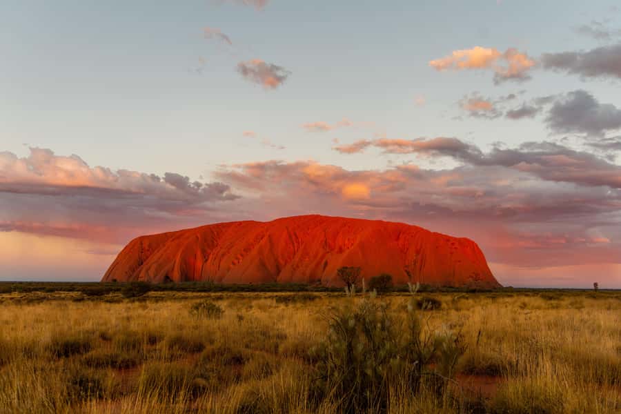 Uluru Kata Tjuta & Kings Canyon 3-Day 2-Night Camping Tour - Sunrise in Uluru-Kata Tjuta National Park, then Kata Tjuta starts pushing your legs