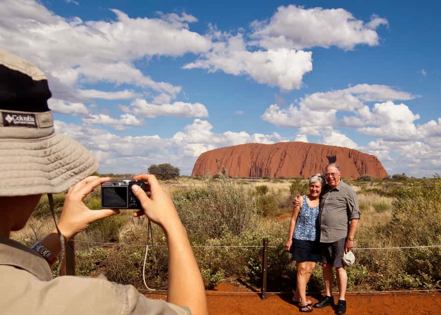 Uluru: Small Group Guided Tour with Sunset Refreshments - Pickup from Ayers Rock Resort, then straight into Uluru country