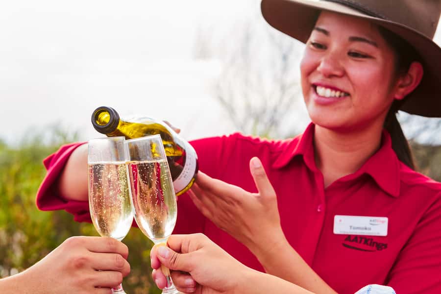 Uluru: Sunset, Sparkling Wine, Cheeseboard & Gourmet BBQ - Key moments that make this tour work