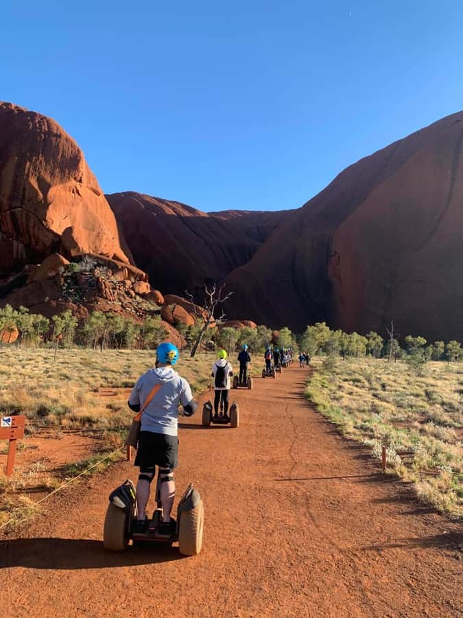 Uluru: Uluru Base Segway Tour - The language bonus: English guide plus audio options