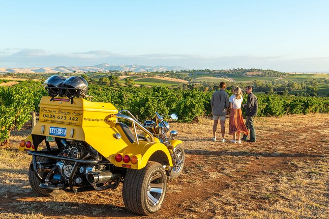 Unique Trike Barossa Valley Half Day Private Tour For 2 - Key points worth knowing before you ride