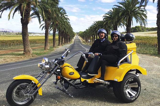 Unique Trike Barossa Valley Half Day Private Tour For 2 - Your 3.5-hour flow: pick-up, ride, tastings, and finish back where you started