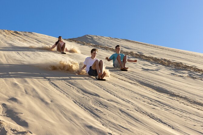 Unlimited Sandboarding - Stockton Beach in Worimi National Park: dunes made for sandboarding