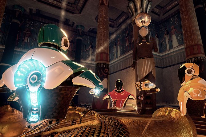 Virtual Room - 40-50min VR Escape Game Adventure for 2+ Players - Five Time Periods, One Team Mission to Save Humanity