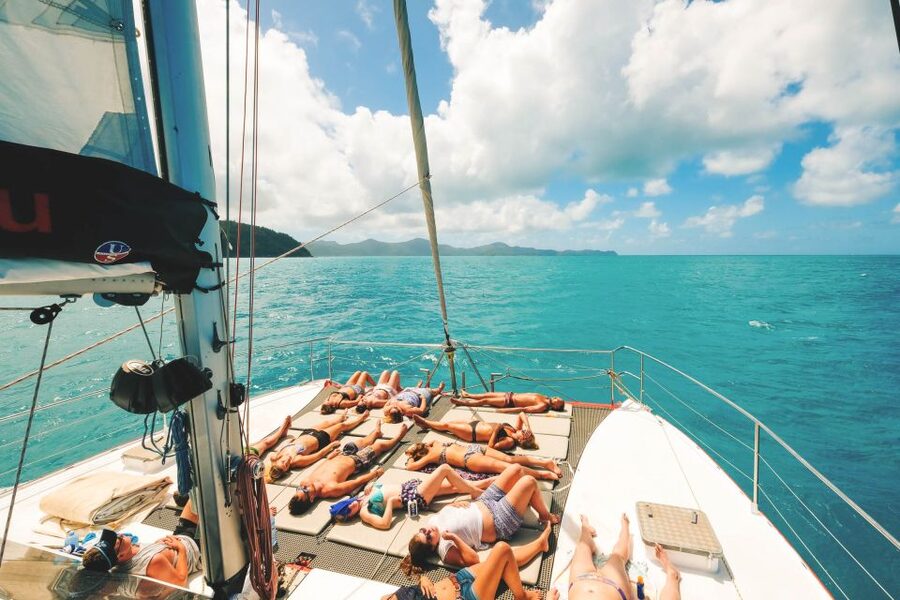 Whitsundays Sailing & Snorkelling Day Tour – All Inclusive - Langford free time, lookout stroll, and how to pace photos