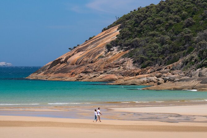Wilsons Promontory Day Trip from Melbourne - Squeaky Beach: where your shoes get a workout and quartz does the talking