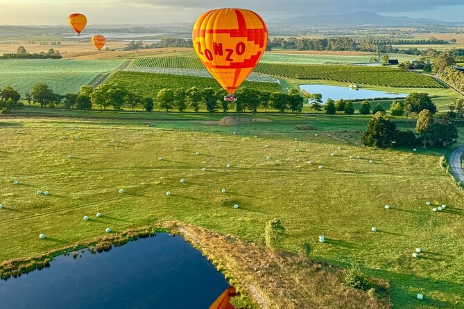 Yarra Valley Sunrise Balloon Flight with GoPro Photos - Breakfast at Balgownie Estate: the reward after you land